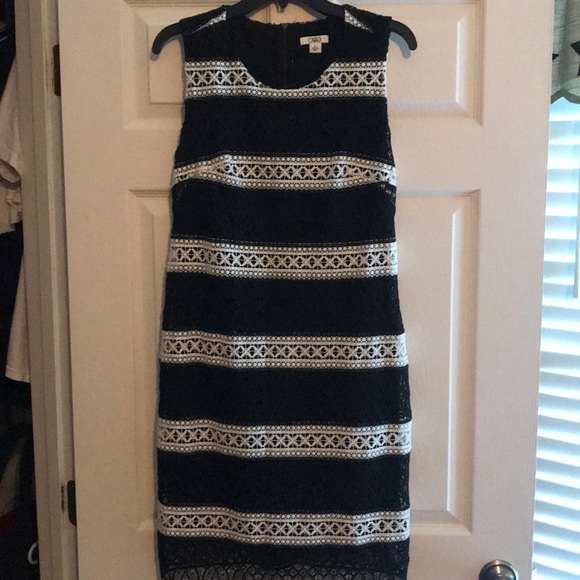 Cato Dresses & Skirts - Black and White Lace Dress